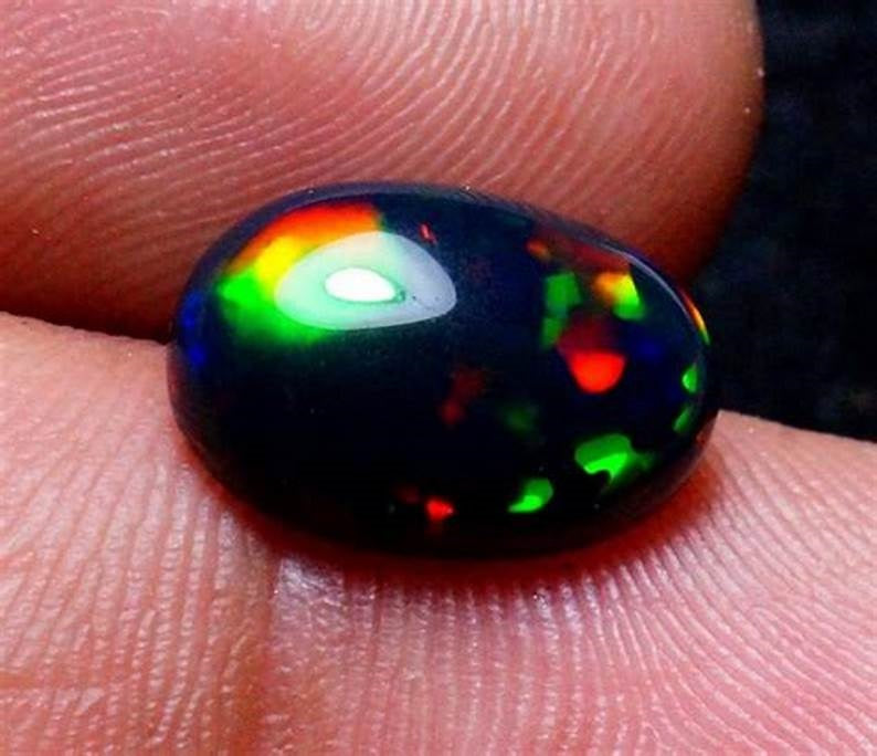 1.25ct 7 x 9mm Natural Opal Oval Stone