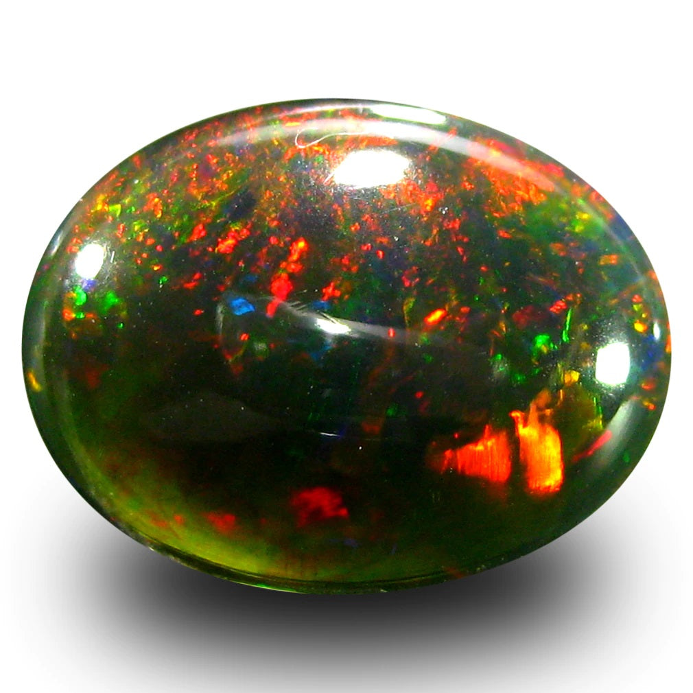 1.25ct 7 x 9mm Natural Opal Oval Stone