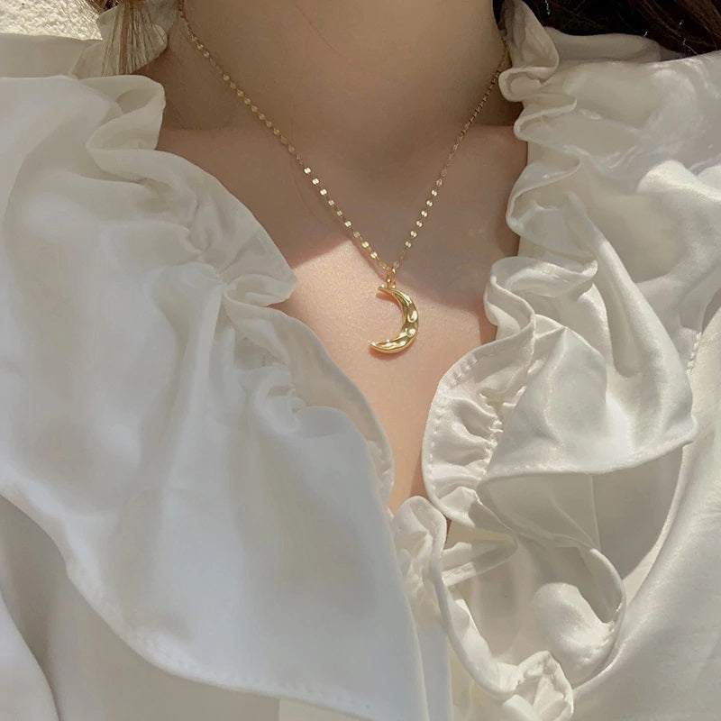 High-quality Korean Gold Plated Fine Jewelry Necklace for Women