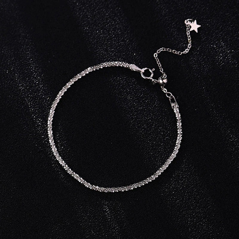 Simple Charm Minimalist Thin Chain Bracelet