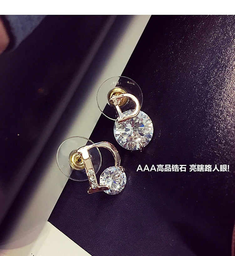 Shinny D Asymmetric Earrings for Party and Fashion wear