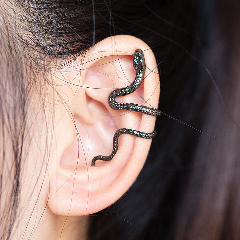 1 Pc Punk Non-Piercing Snake Earring Ear Cuffs for Women