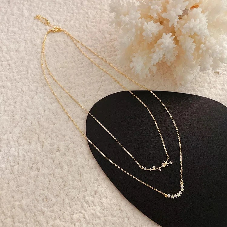 High-quality Korean Gold Plated Fine Jewelry Necklace for Women