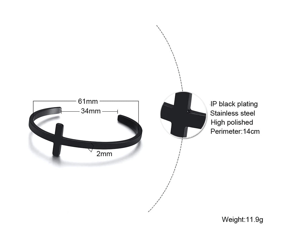 Stainless Steel Casual Wear Bangle Bracelet