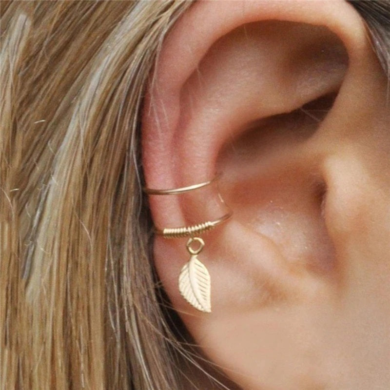 Multivariant Fashion Non-Piercing Clip Earring Jewelry for Women