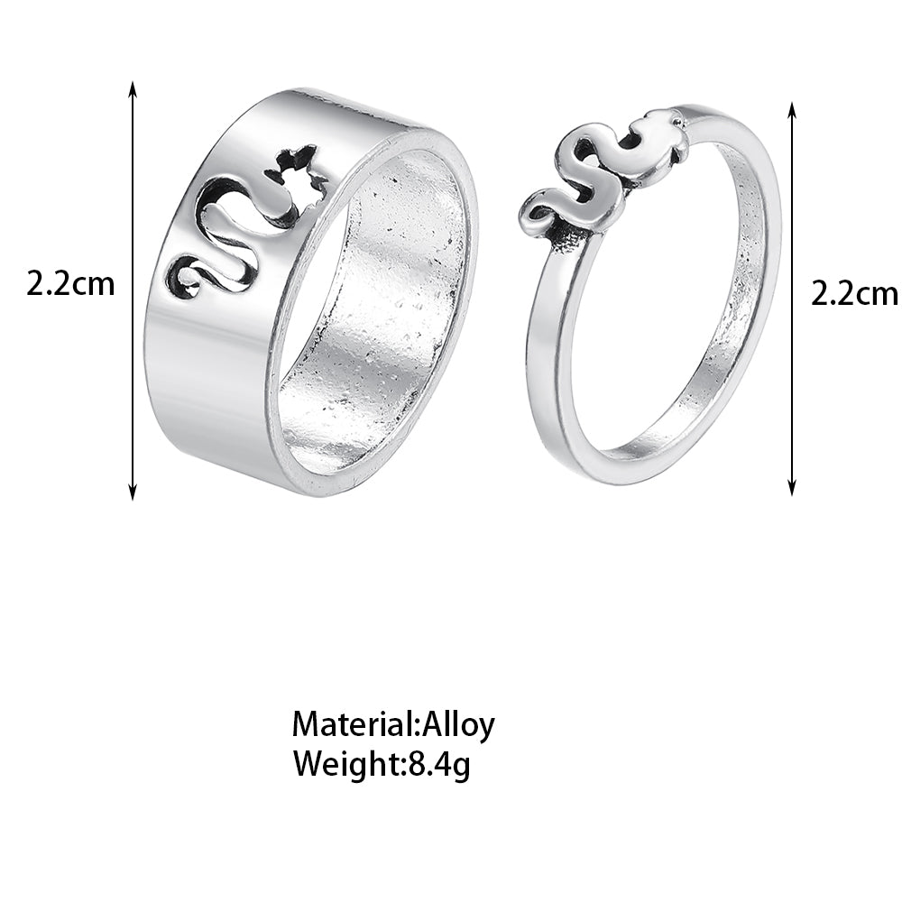 Vintage Gothic Skull Punk Accessory Ring