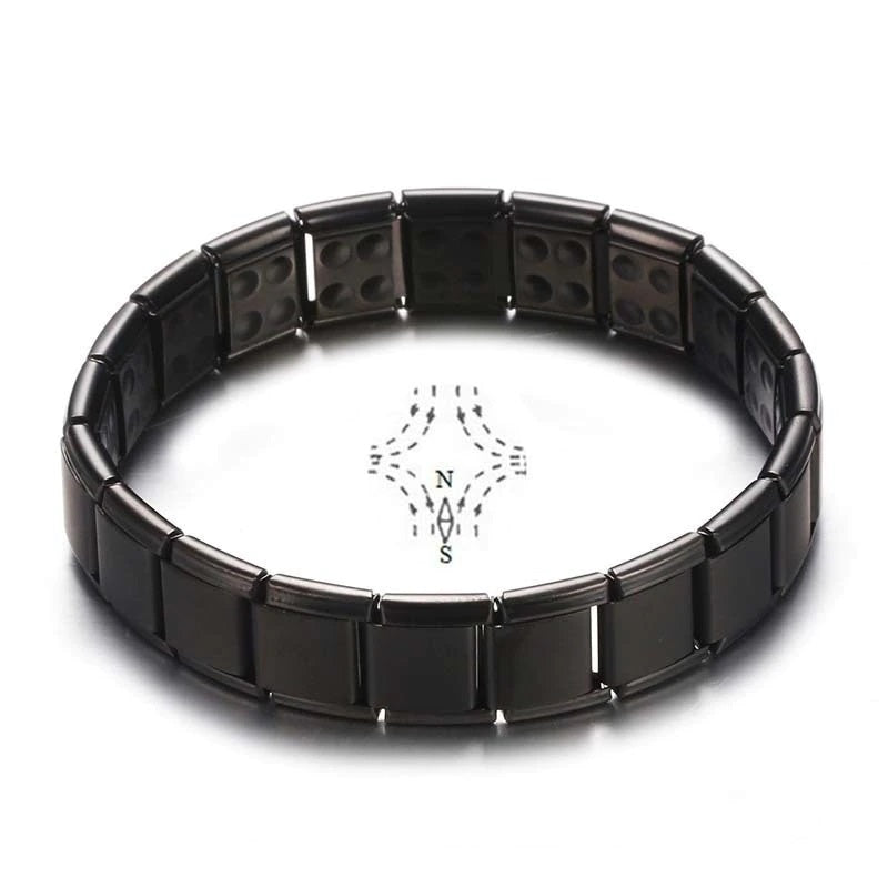 Titanium Steel Therapeutic Healing Magnetic Bracelet Bangle