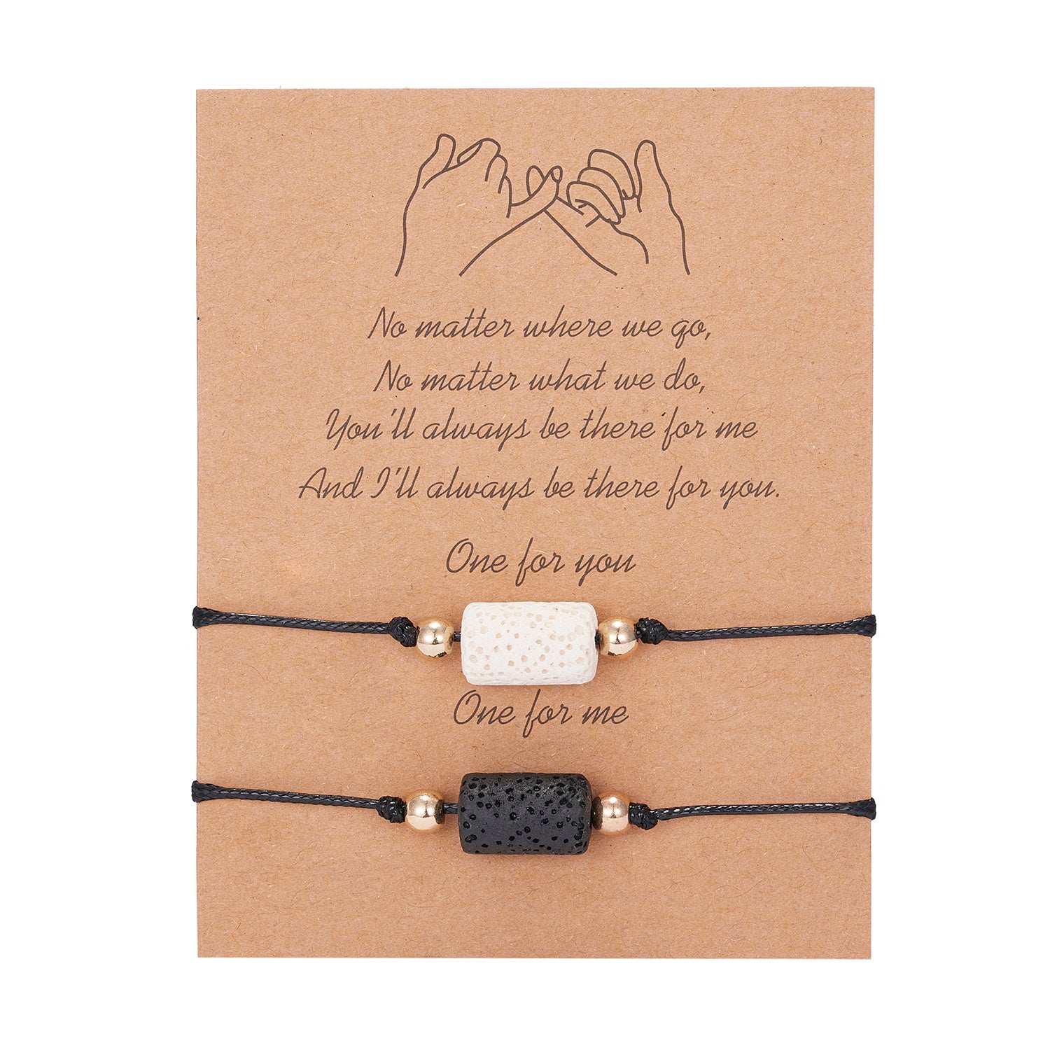 2Pcs/Set Charm Friendship Couple’s Bracelet