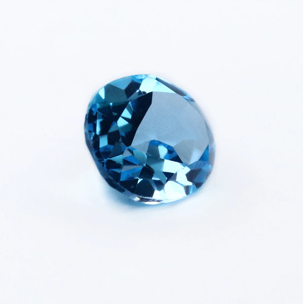 7 x 9mm Natural Blue Topaz Swiss Blue Crystal
