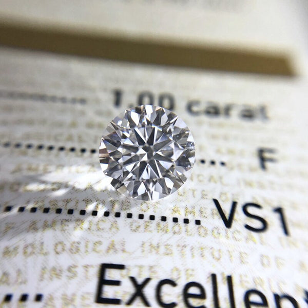 Brilliant Cut 1.0ct 6.5mm Moissanite Stone Diamond
