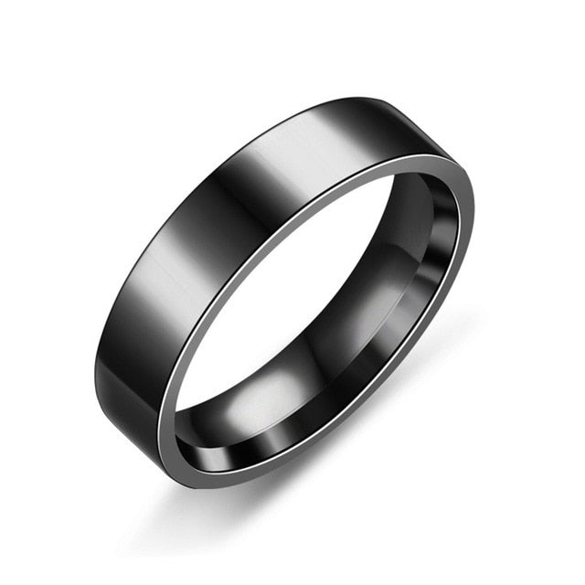 Trendy Stainless-Steel Polished Accessory Ring