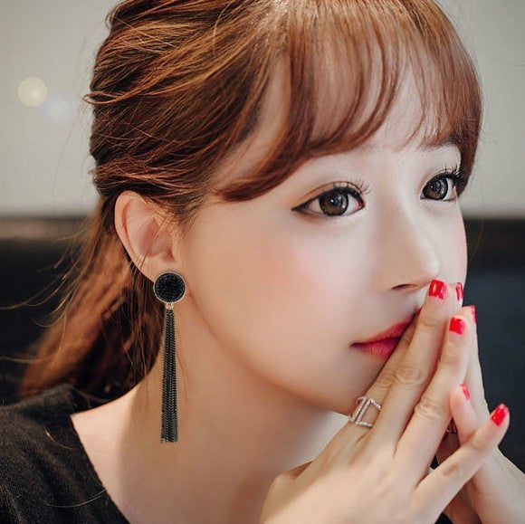Korean Geometric Design Drop Earring Range