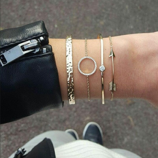 30 Styles Bohemian Natural Shape Bracelet for Women