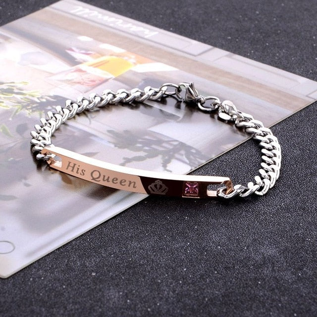 Women’s Crystal Studded Charm Bracelets