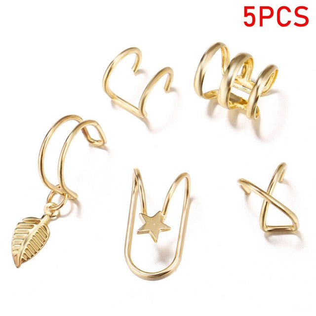 Multivariant Fashion Non-Piercing Clip Earring Jewelry for Women