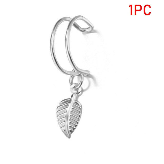 Multivariant Fashion Non-Piercing Clip Earring Jewelry for Women