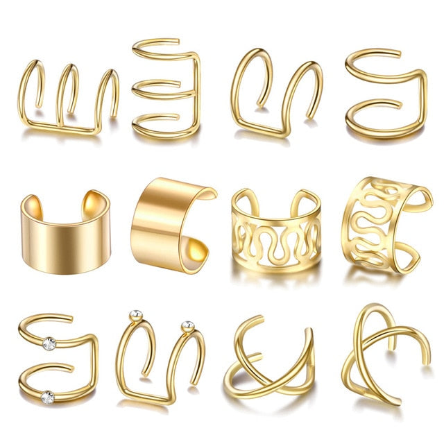 Non-Piercing Imitation range of Unisex Earring Jewelry