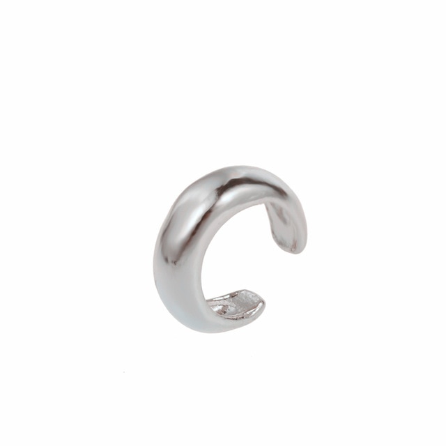 Simple Minimalist Cross Clip Ear Cuff Earring for Women and Girls- Non-Piercing
