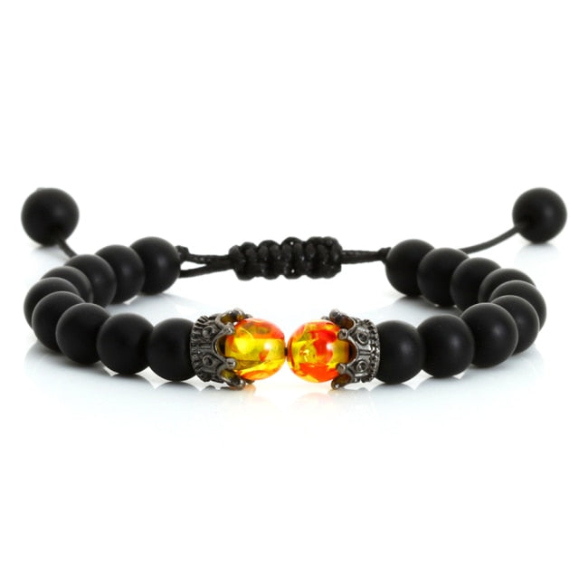 Tiger Eye Handmade Adjustable Unisex Beaded Bracelet
