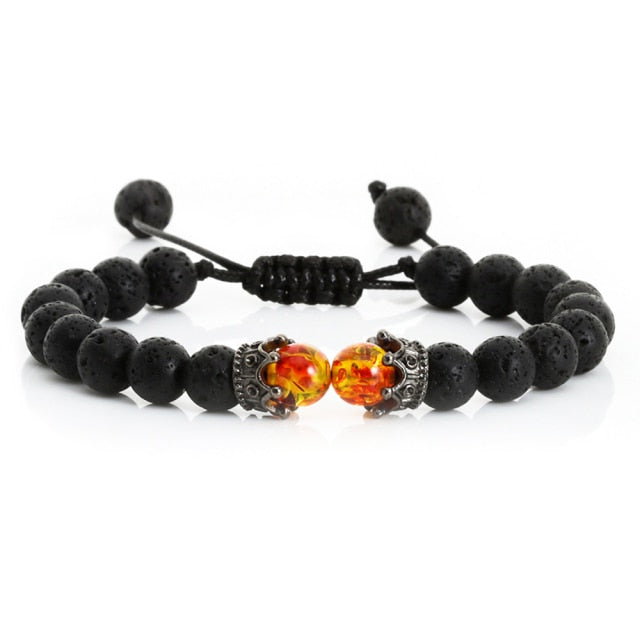 Tiger Eye Handmade Adjustable Unisex Beaded Bracelet