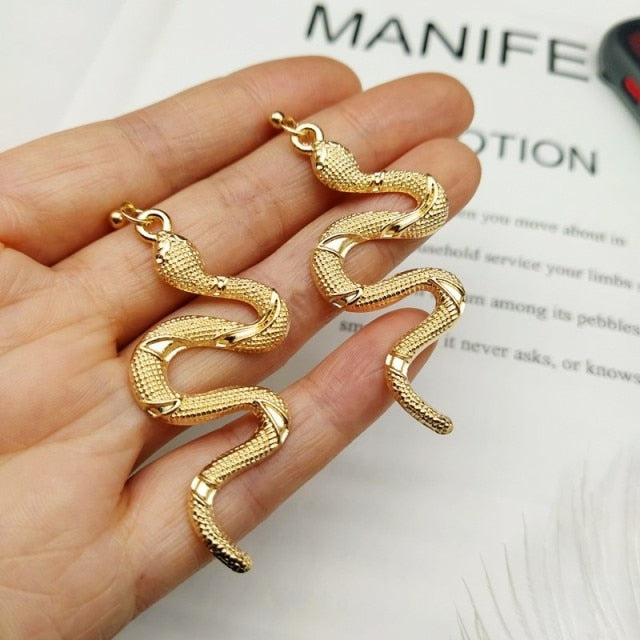 Punk Snake Multicolour Unique Pendant Necklace