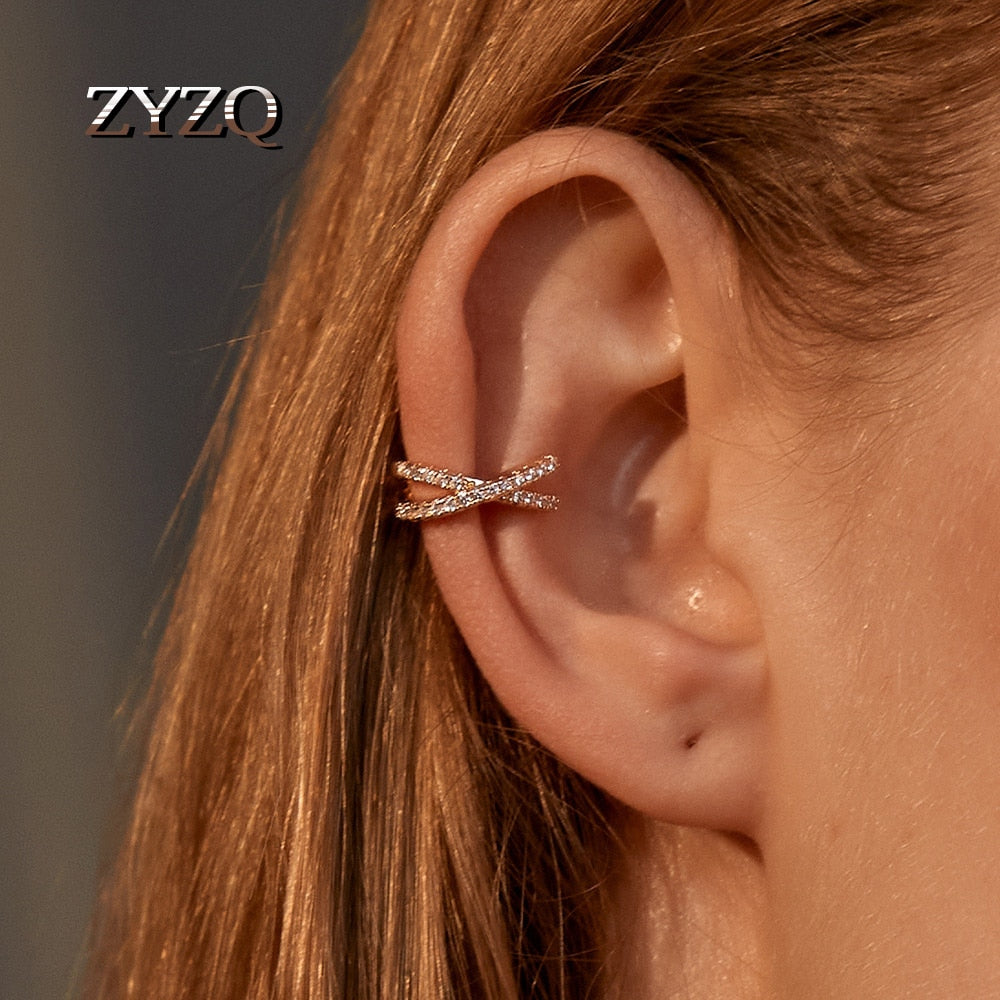 Non-Piercing Women’s Easy Wear Ear Cuff Jewelry