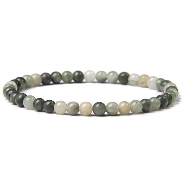 4mm Chakra Beads Multicolour Natural Stone Bracelet
