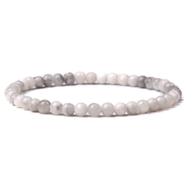4mm Chakra Beads Multicolour Natural Stone Bracelet