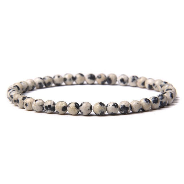 4mm Chakra Beads Multicolour Natural Stone Bracelet