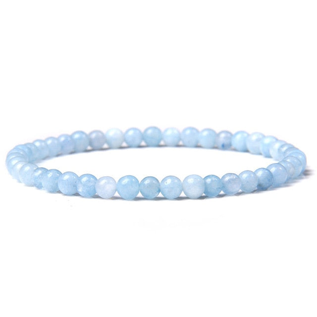 4mm Chakra Beads Multicolour Natural Stone Bracelet