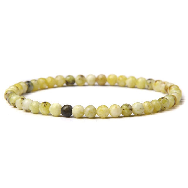 4mm Chakra Beads Multicolour Natural Stone Bracelet