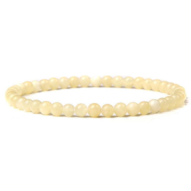 4mm Chakra Beads Multicolour Natural Stone Bracelet