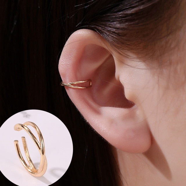 Non-Piercing Women’s Easy Wear Ear Cuff Jewelry