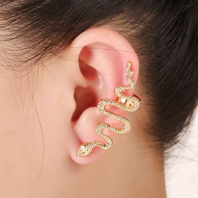 Snake Metal Adjustable Gold Silver Snake Jewelry for Women