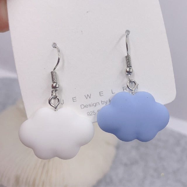 Cute Fashion Summer Cloud Drop Earrings