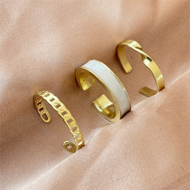 Women’s Gold Trendy Accessory Ring