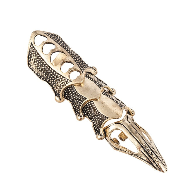 Fashion Gothic Joint Armour Finger Ring for Men.