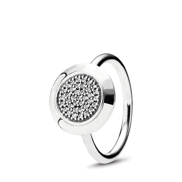 925 Sterling Silver Sparkling Jewelry Ring