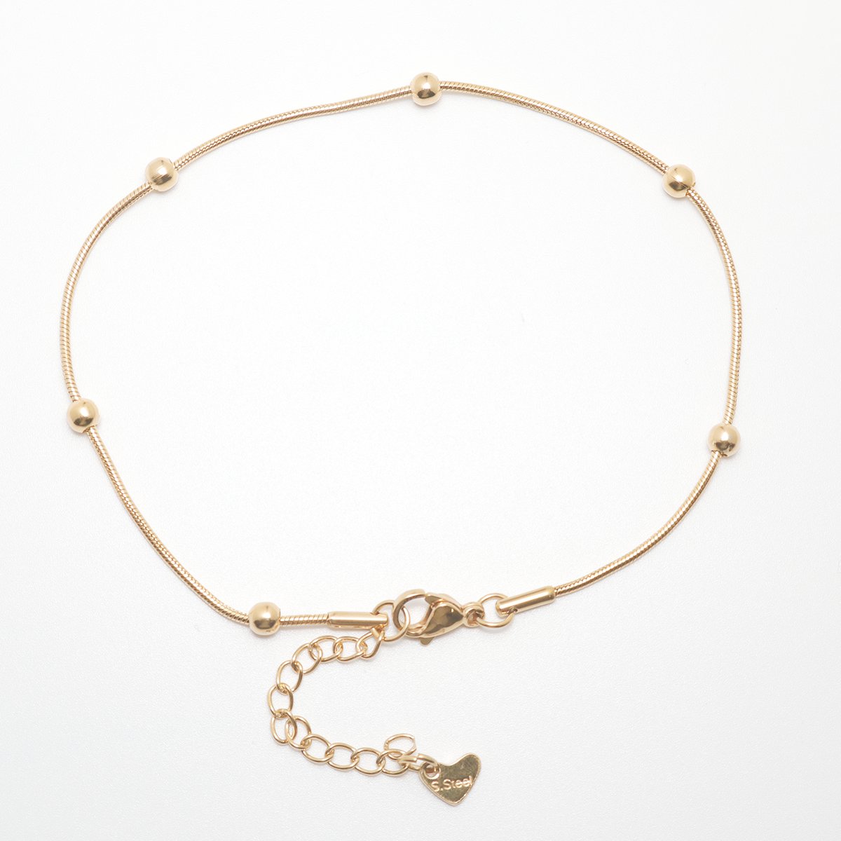 Stainless-Steel Women’s Chain Anklet Bracelet