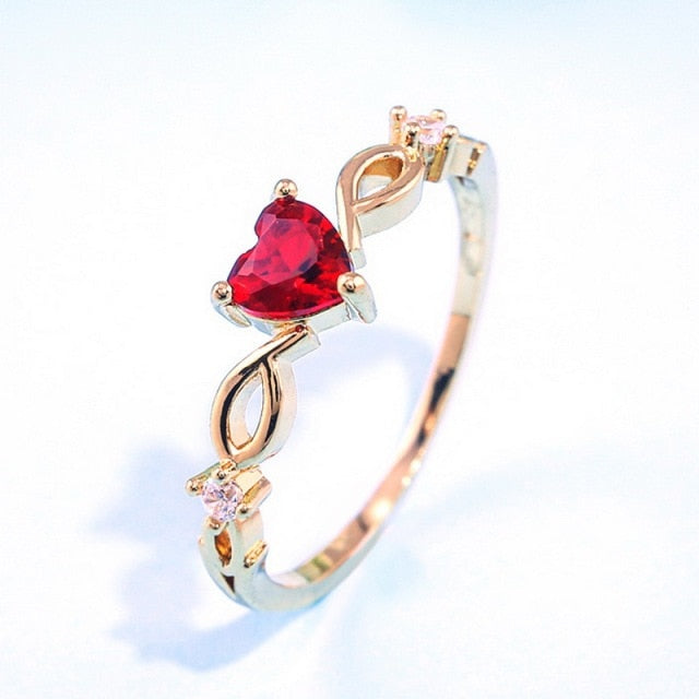 Elegant Silver Crystal Zircon Rhinestone Studded Luxury Jewelry Ring
