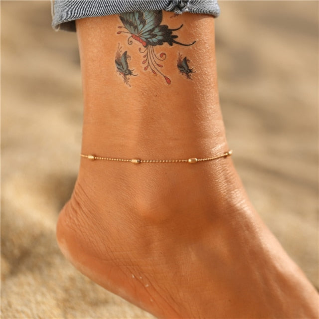 Bohemian Fashion Cute Natural Pendant Anklet Bracelet