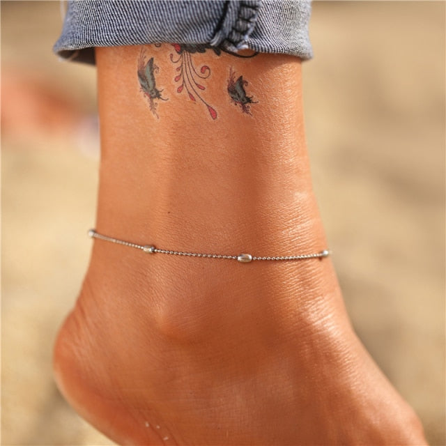 Bohemian Fashion Cute Natural Pendant Anklet Bracelet