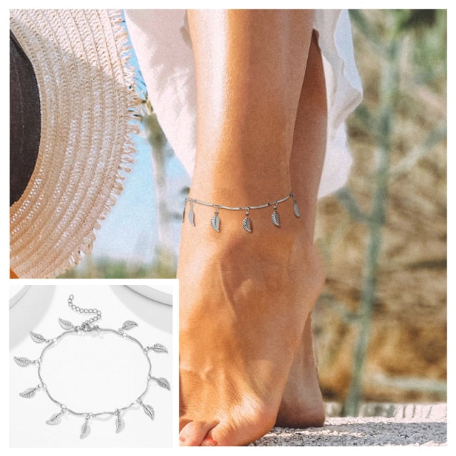 Snake Chain Anklet for Women Girls Adjustable Summer Beach Chain Ankle Mother&#39;s Day Gifts Stainless Steel Not Allergic