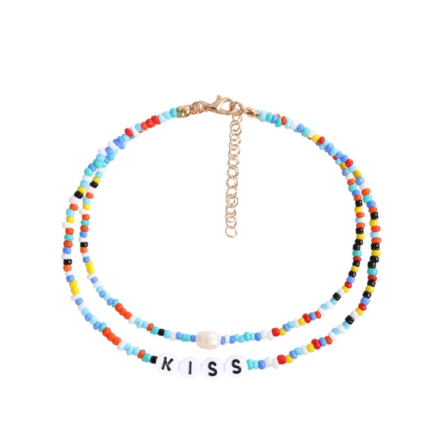 Bohemia Handmade Rainbow Beads Multi-layer Women’s Fashion Jewelry