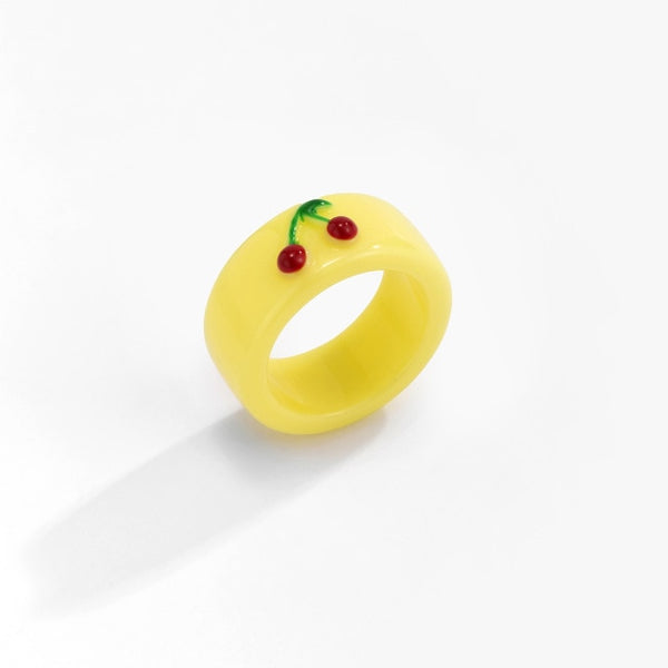 Polymer Resin Casual wear Frog Ring