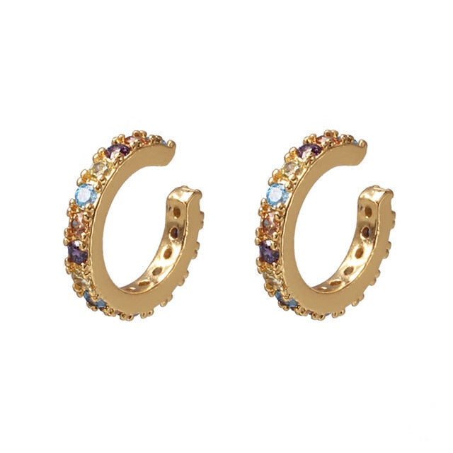 Pearl Fashion Rhinestone Studded Ear Cuff Earing Range of Jewelry