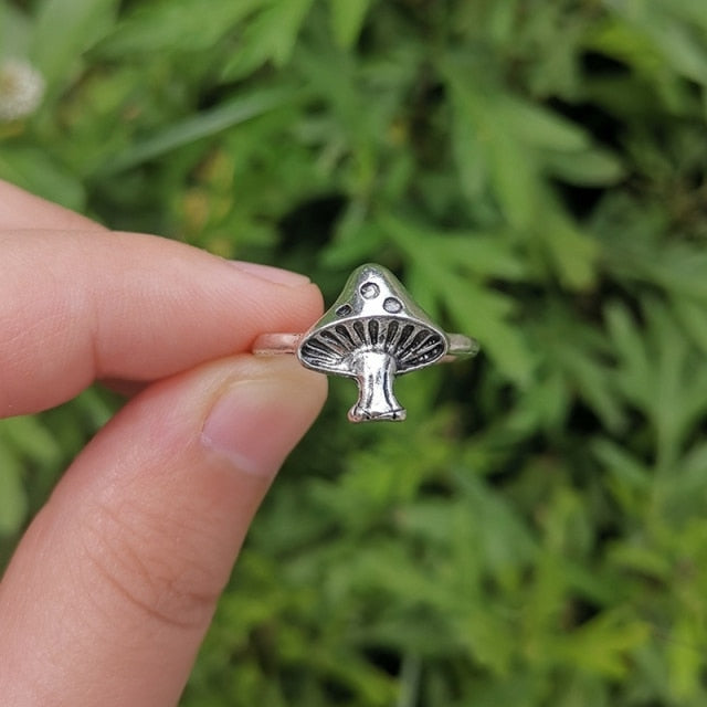 Vintage Gothic Silver Angel Fashion Jewelry Ring