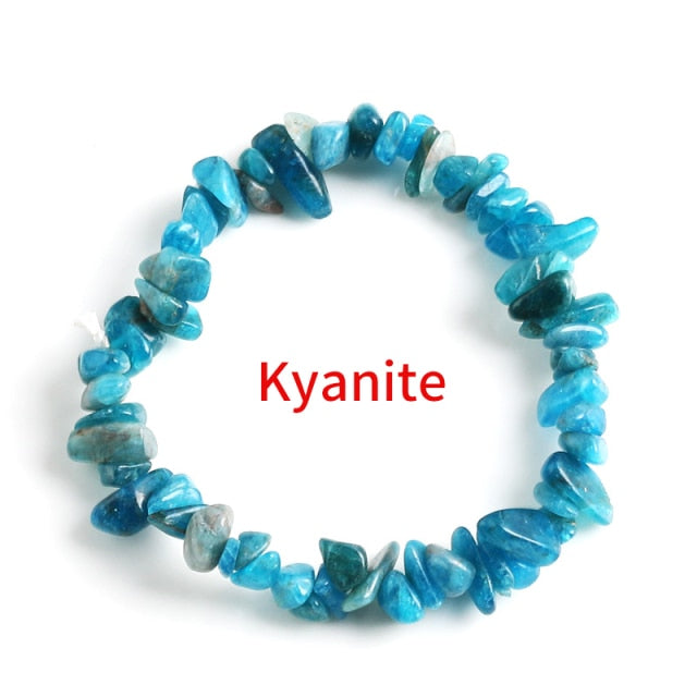 Irregular Crystal Stone Chakra Bracelets