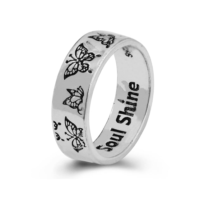 Vintage Gothic Skull Punk Accessory Ring