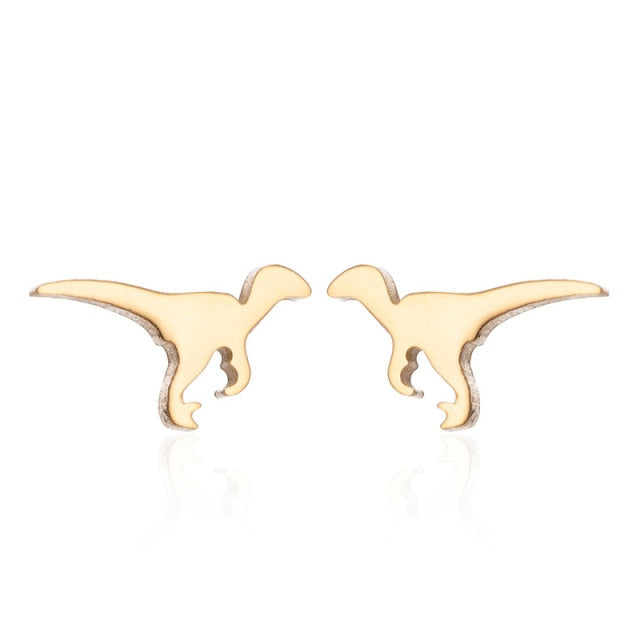 Cute Dinosaur/Animal Bite Soft Polymer Earrings